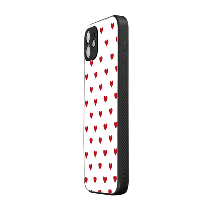 Love Patch iphone 11 mobile cover | shockproof glass phone case