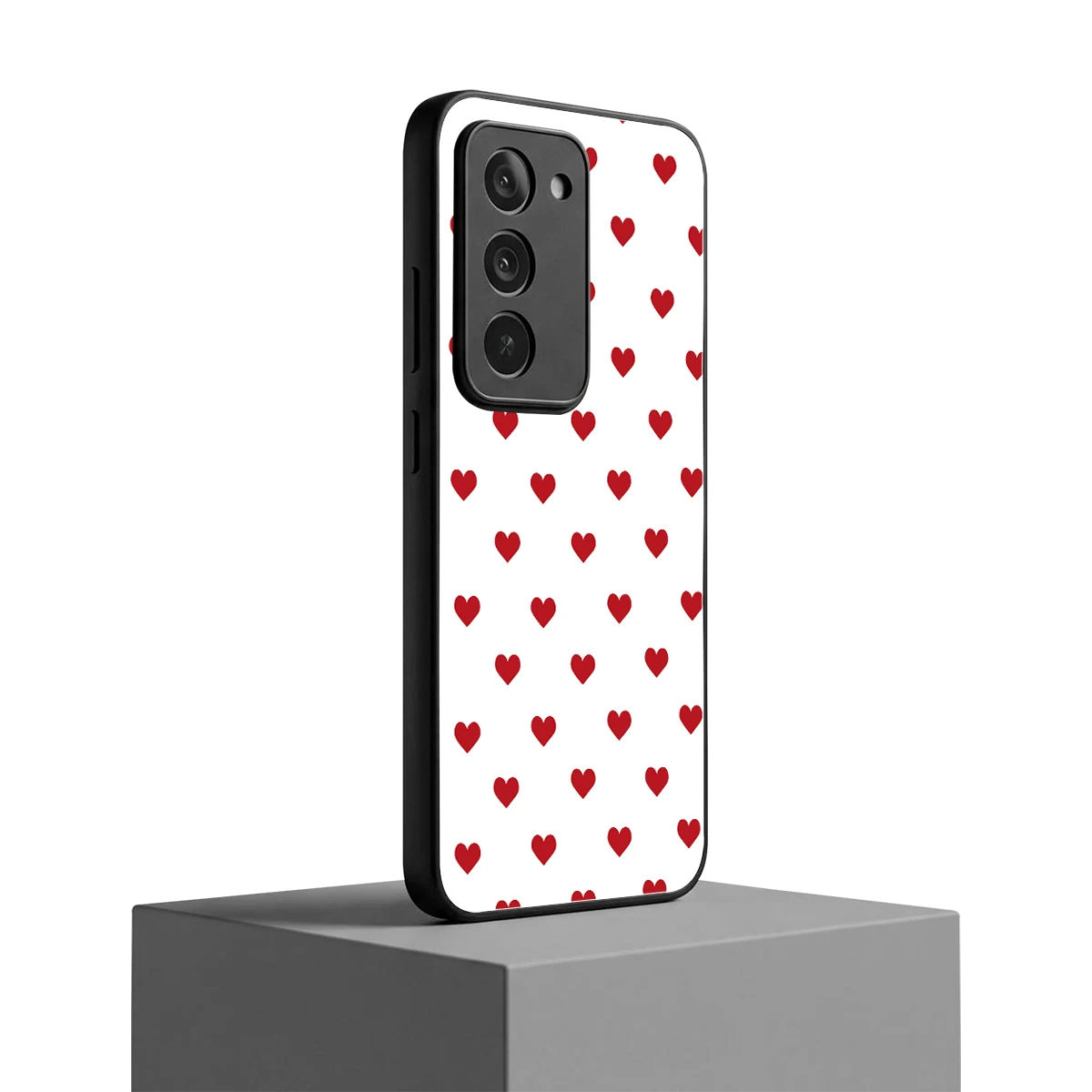 Love Patch redmi 15 5g mobile cover | shockproof glass phone case