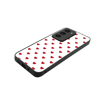 Love Patch stylish phone case for redmi 15 5g | glossy glass and slim fit