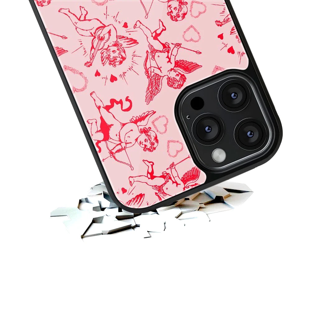 Durable Glass Back Mobile Case for iPhone, Samsung, OnePlus, Google Pixel, Redmi, Vivo, Oppo