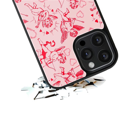 Durable Glass Back Mobile Case for iPhone, Samsung, OnePlus, Google Pixel, Redmi, Vivo, Oppo