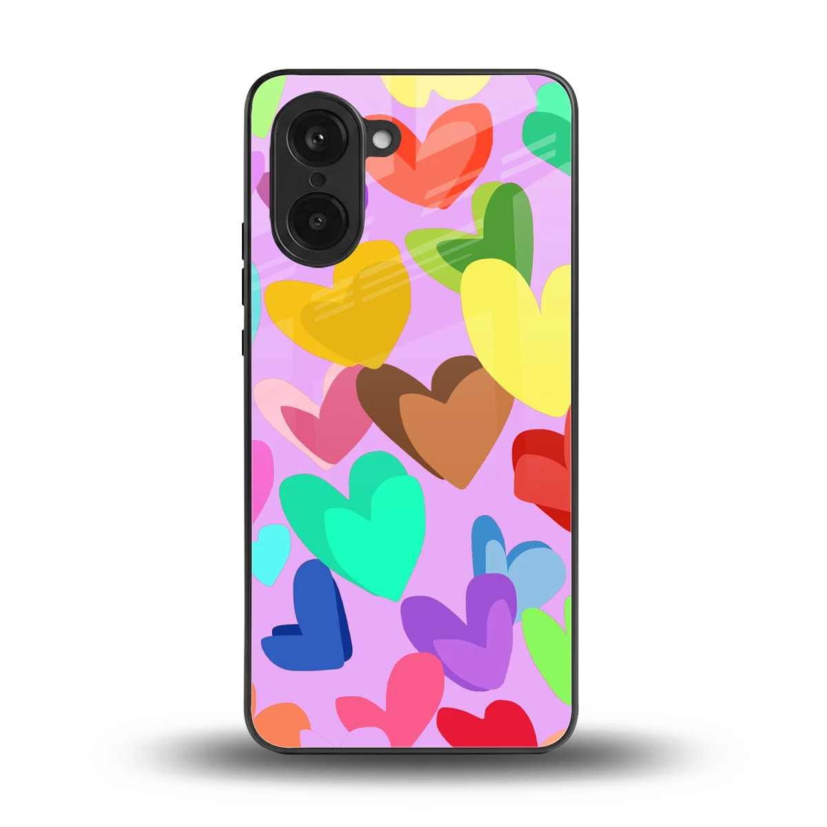 Love Spectrum back phone cover | glass case for oneplus nord ce5 5g