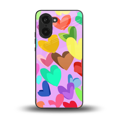 Love Spectrum back phone cover | glass case for oneplus nord ce5 5g