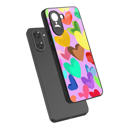 Love Spectrum sleek oneplus nord ce5 5g cover with tempered glass back and TPU edges