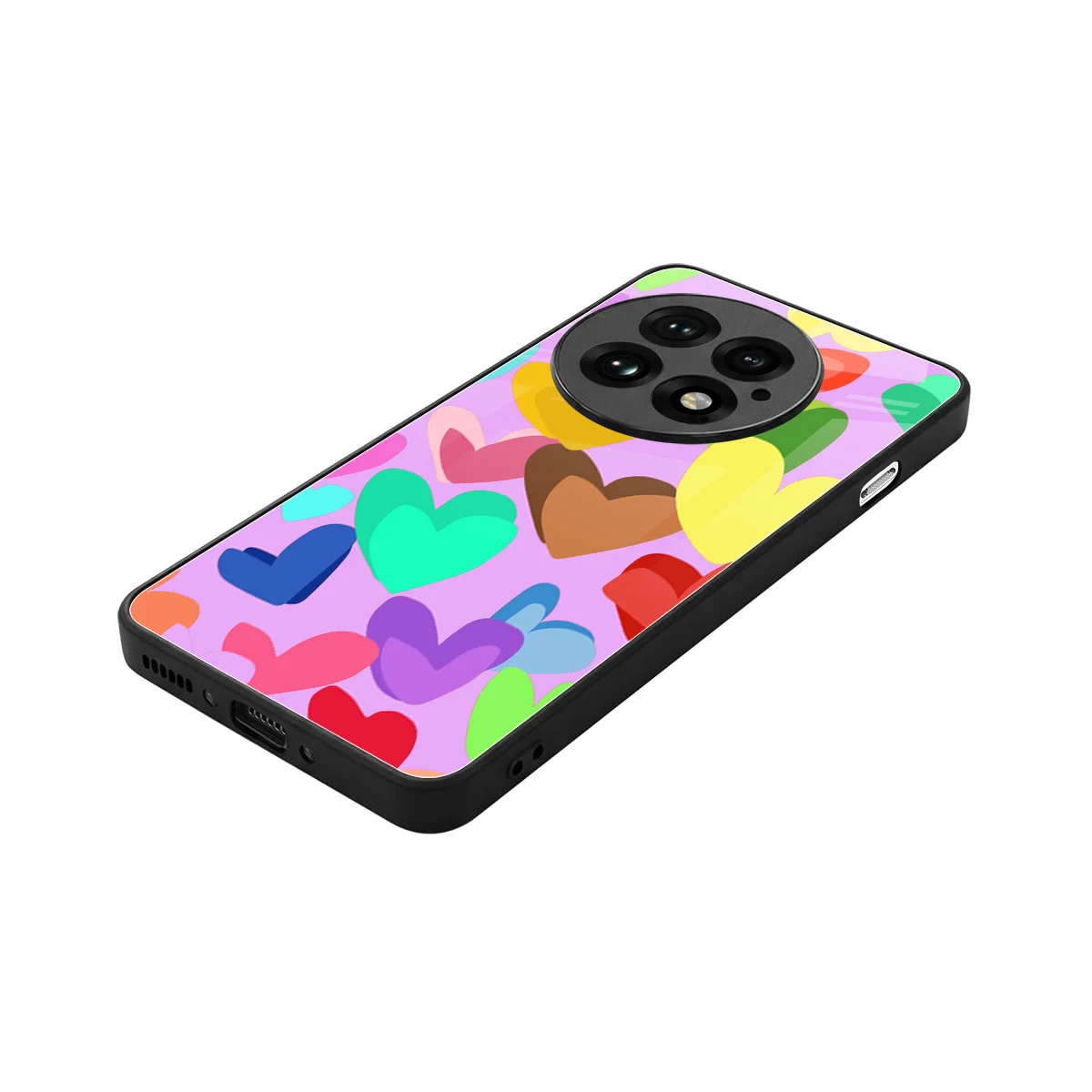 Love Spectrum stylish phone case for oneplus 13 | glossy glass and slim fit