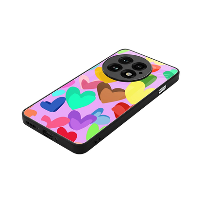 Love Spectrum stylish phone case for oneplus 13 | glossy glass and slim fit