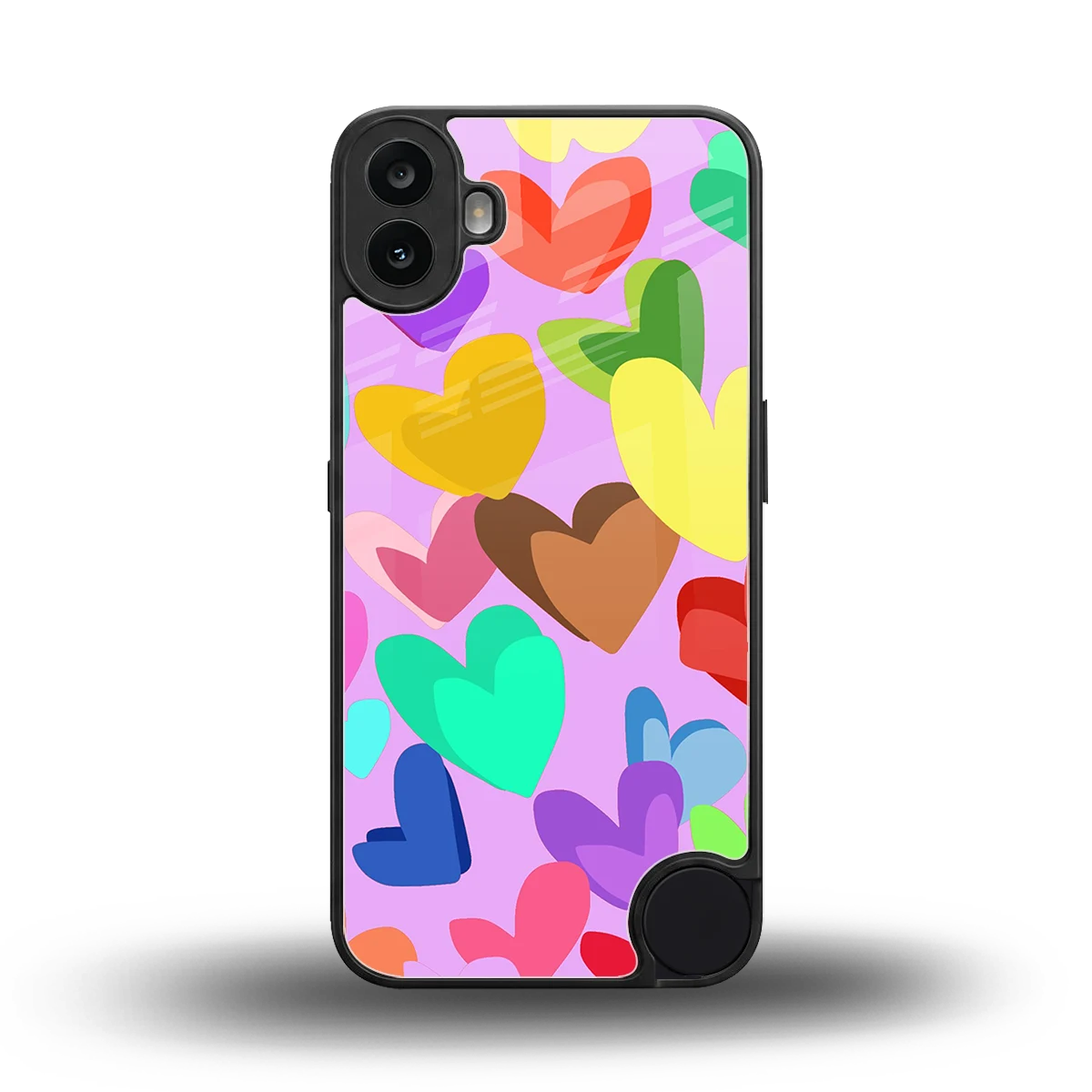 Love Spectrum back phone cover | glass case for cmf nothing phone 1