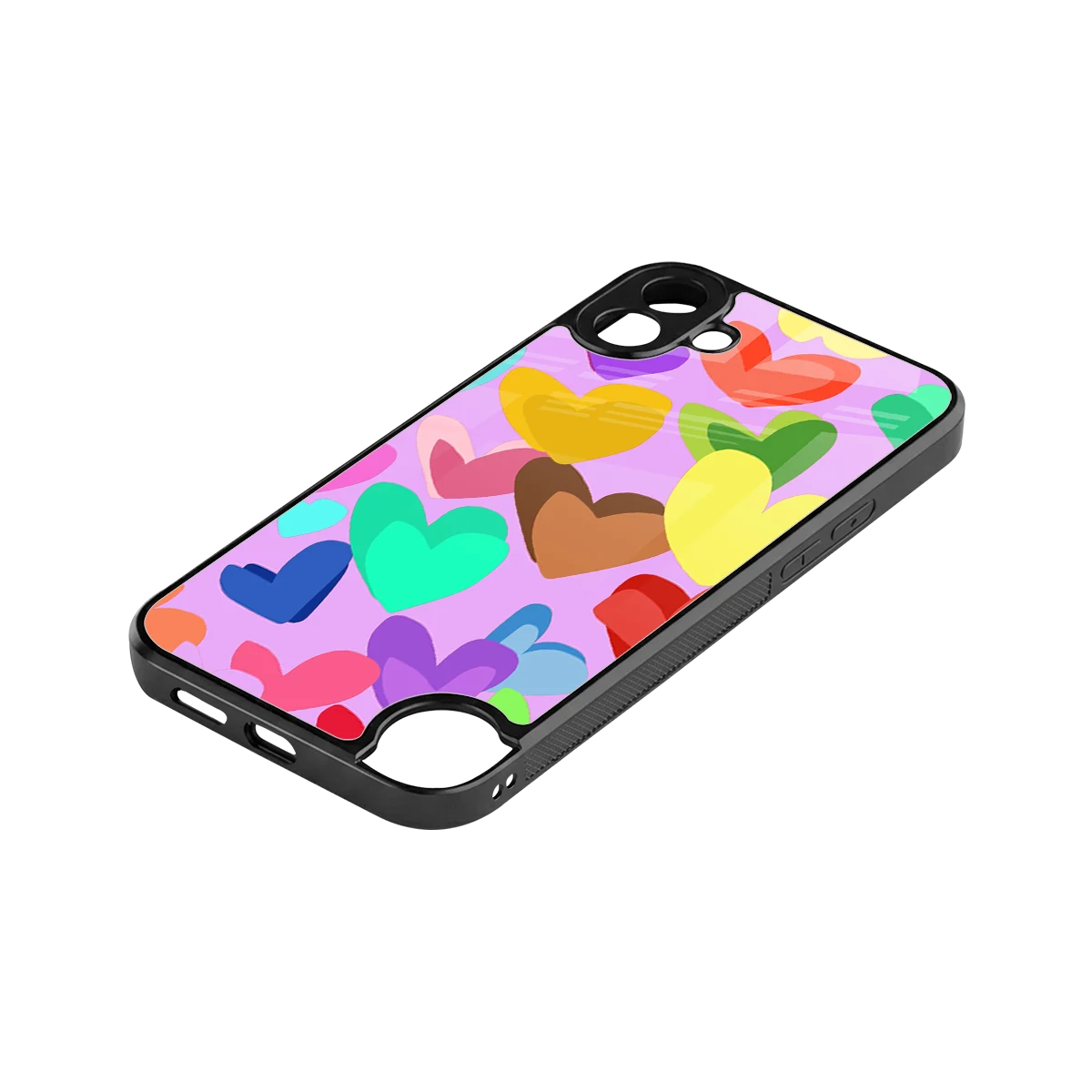 Love Spectrum stylish phone case for cmf nothing phone 1 | glossy glass and slim fit