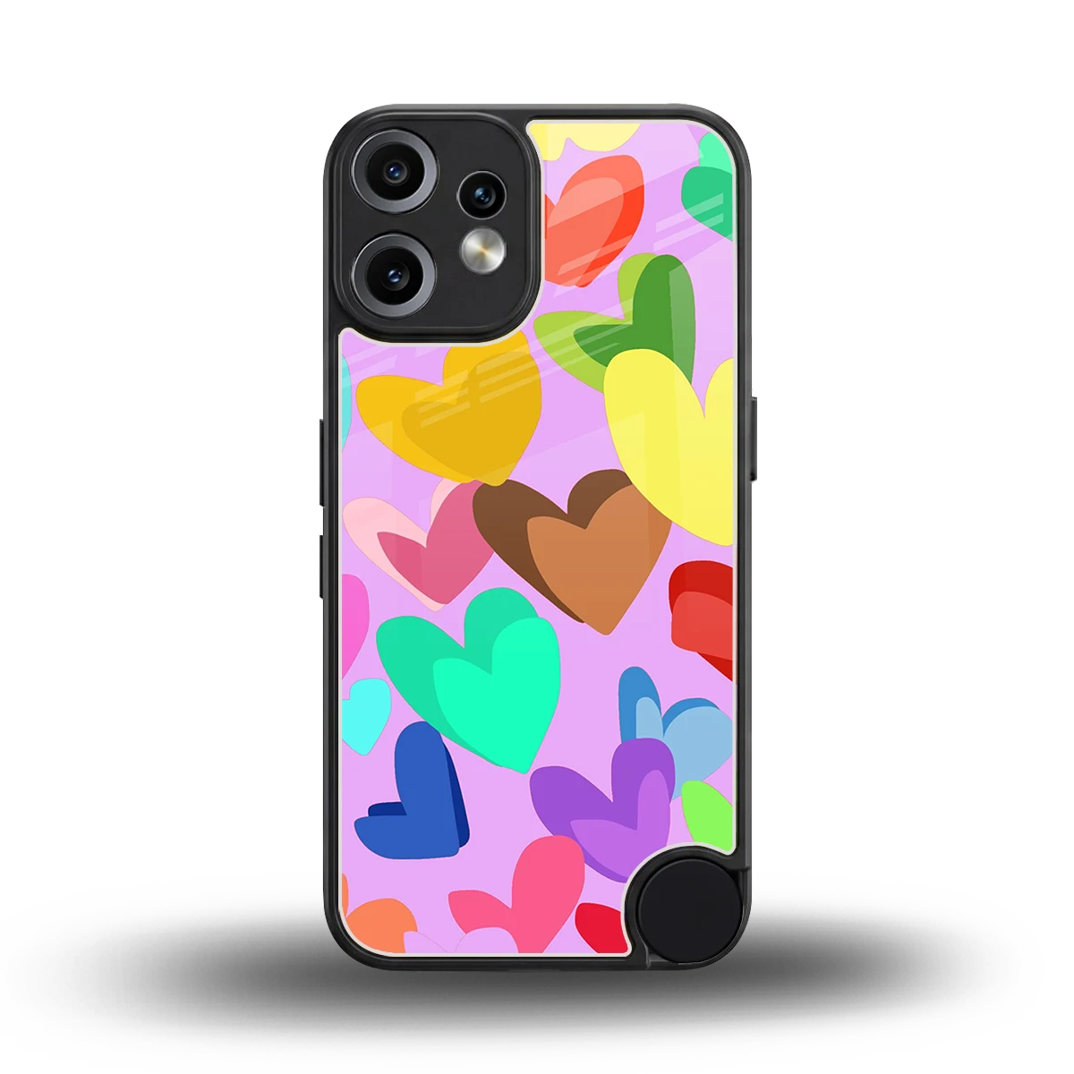 Love Spectrum back phone cover | glass case for cmf nothing phone 2 pro
