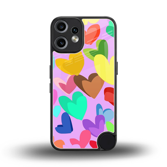 Love Spectrum back phone cover | glass case for cmf nothing phone 2 pro