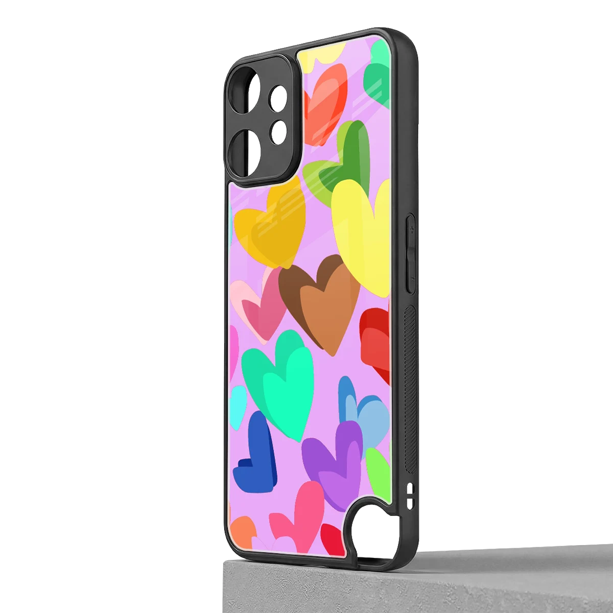 Love Spectrum cmf nothing phone 2 pro mobile cover | shockproof glass phone case