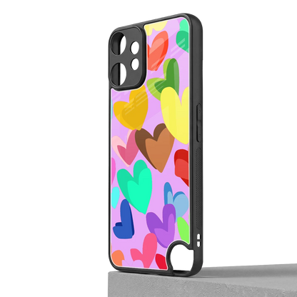 Love Spectrum cmf nothing phone 2 pro mobile cover | shockproof glass phone case