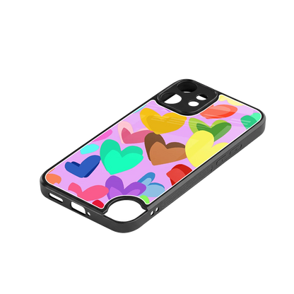 Love Spectrum stylish phone case for cmf nothing phone 2 pro | glossy glass and slim fit