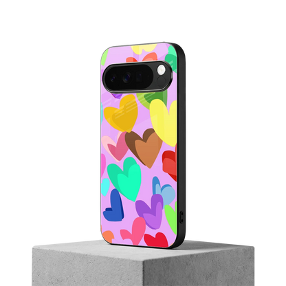 Love Spectrum google pixel 10 pro xl mobile cover | shockproof glass phone case