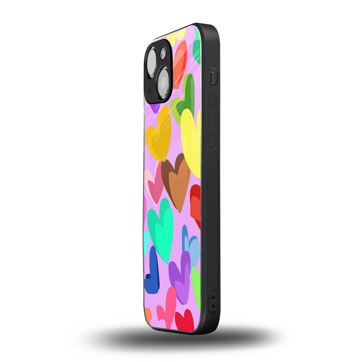 Love Spectrum iphone 13 mini mobile cover | shockproof glass phone case