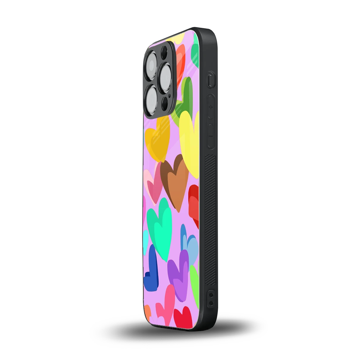 Love Spectrum iphone 13 pro mobile cover | shockproof glass phone case