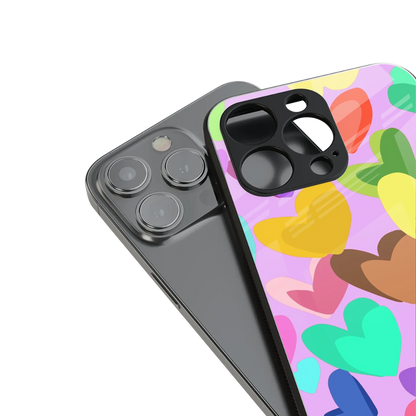 Love Spectrum stylish phone case for iphone 15 plus | glossy glass and slim fit