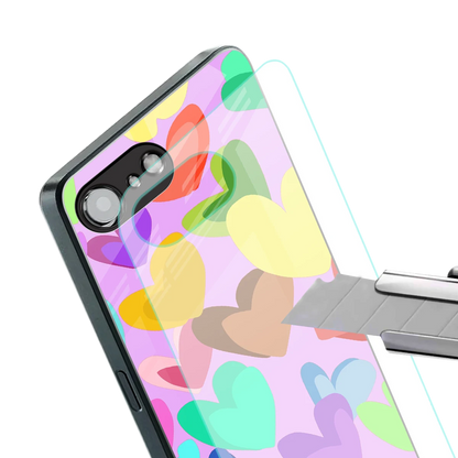 Love Spectrum stylish phone case for iphone 16e | glossy glass and slim fit