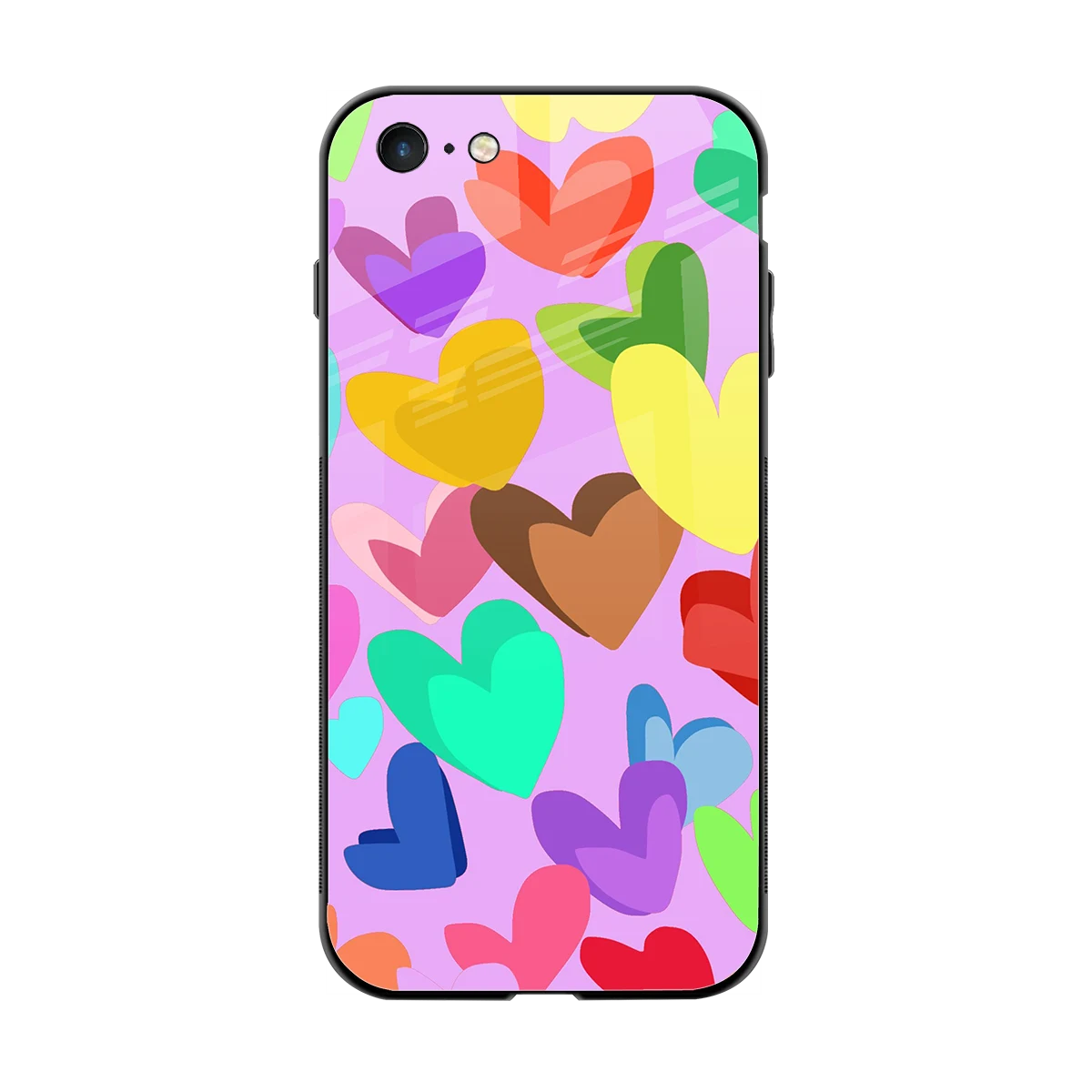 Love Spectrum back phone cover | glass case for iphone 6