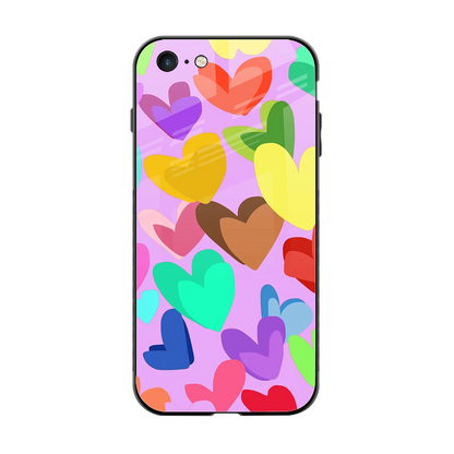 Love Spectrum back phone cover | glass case for iphone 6s plus
