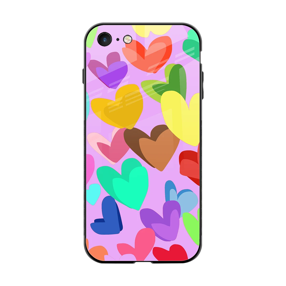 Love Spectrum back phone cover | glass case for iphone 7