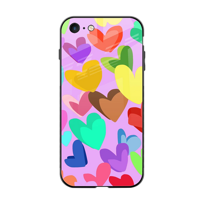 Love Spectrum back phone cover | glass case for iphone 7