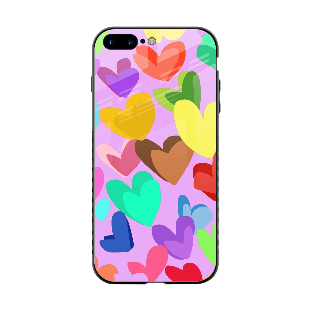 Love Spectrum back phone cover | glass case for iphone 8 plus
