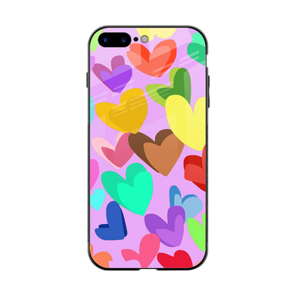 Love Spectrum back phone cover | glass case for iphone 8 plus