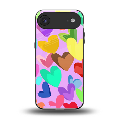 Love Spectrum back phone cover | glass case for iphone air