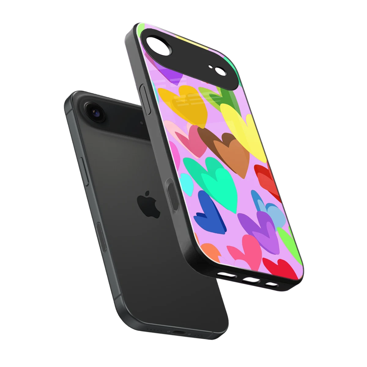 Love Spectrum sleek iphone air cover with tempered glass back and TPU edges