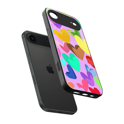 Love Spectrum sleek iphone air cover with tempered glass back and TPU edges