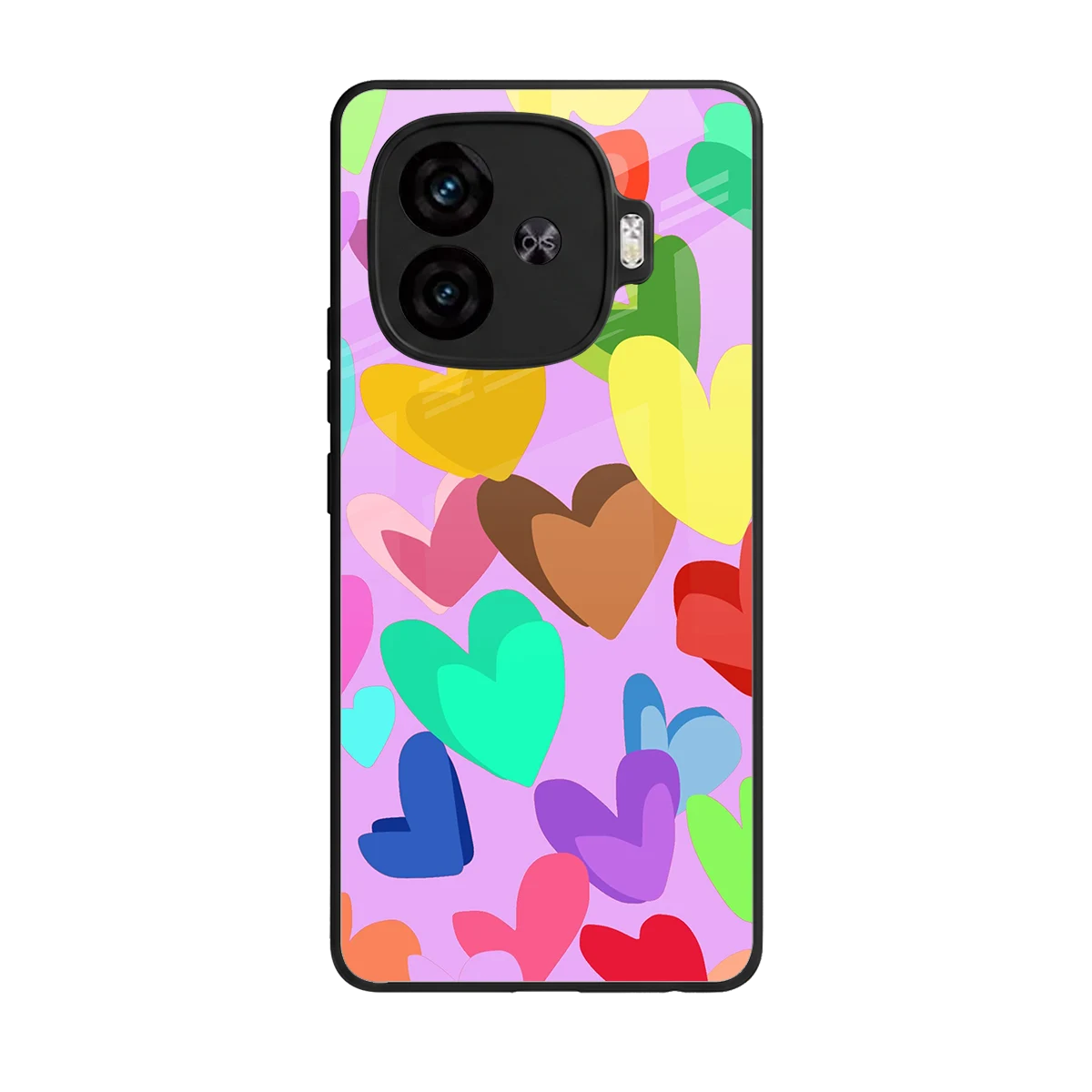 Love Spectrum back phone cover | glass case for iqoo neo 10r 5g