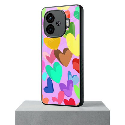 Love Spectrum iqoo neo 10r 5g mobile cover | shockproof glass phone case
