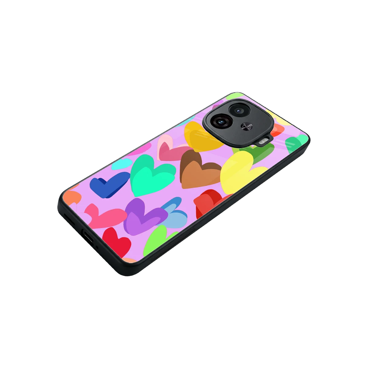 Love Spectrum stylish phone case for iqoo neo 10r 5g | glossy glass and slim fit