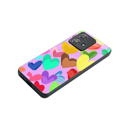 Love Spectrum stylish phone case for motorola edge 40 neo 5g | glossy glass and slim fit