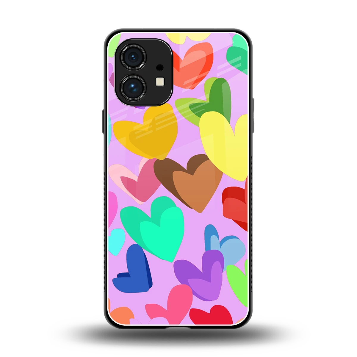 Love Spectrum back phone cover | glass case for nothing phone 1