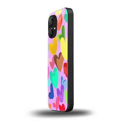 Love Spectrum nothing phone 1 mobile cover | shockproof glass phone case
