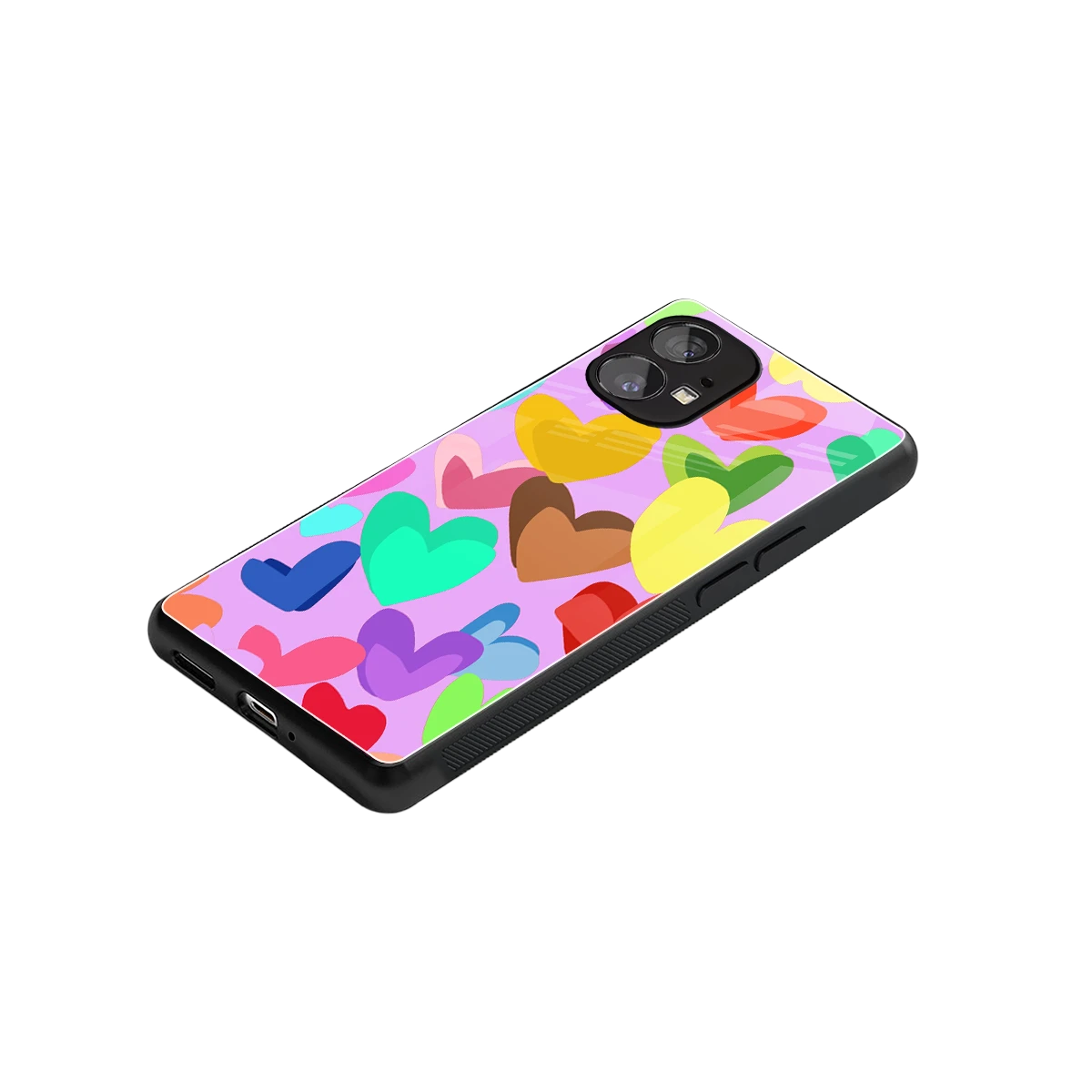 Love Spectrum stylish phone case for nothing phone 1 | glossy glass and slim fit