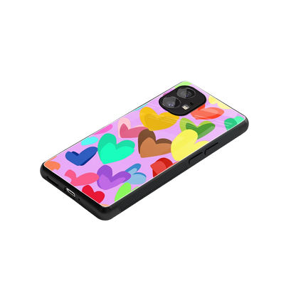 Love Spectrum stylish phone case for nothing phone 1 | glossy glass and slim fit
