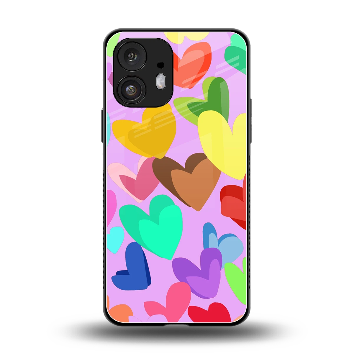 Love Spectrum back phone cover | glass case for nothing phone 2