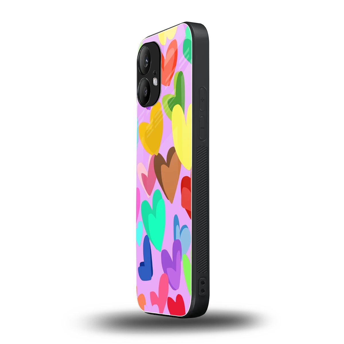 Love Spectrum nothing phone 2 mobile cover | shockproof glass phone case