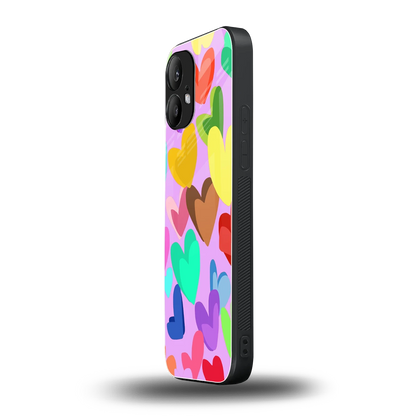 Love Spectrum nothing phone 2 mobile cover | shockproof glass phone case