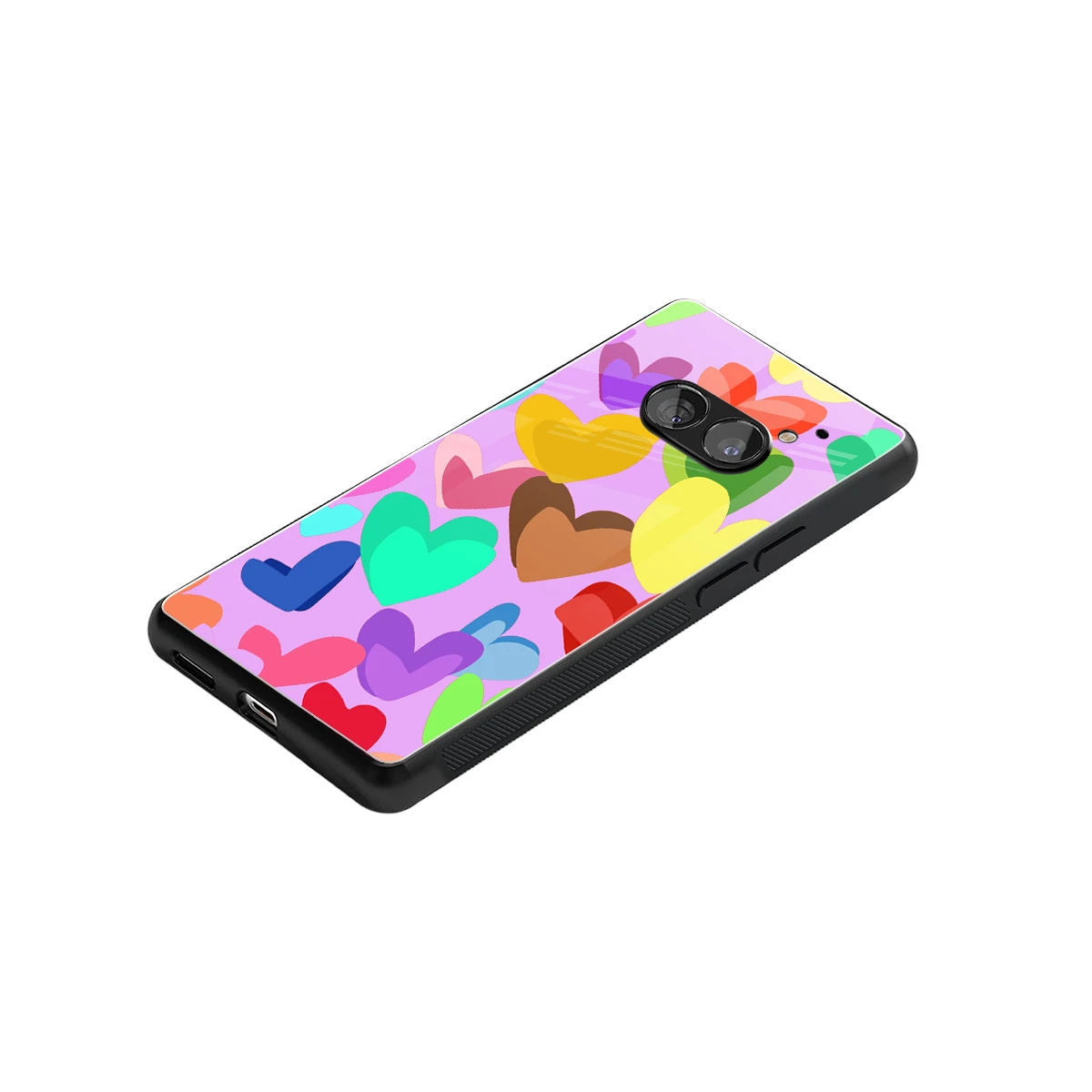 Love Spectrum stylish phone case for nothing phone 2a | glossy glass and slim fit