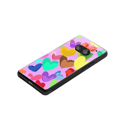 Love Spectrum stylish phone case for nothing phone 2a | glossy glass and slim fit