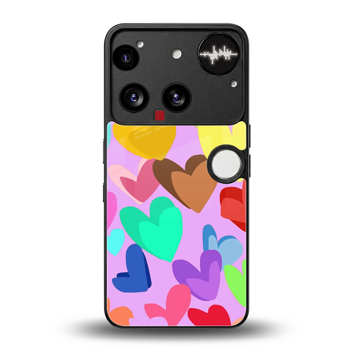Love Spectrum back phone cover | glass case for nothing phone 3