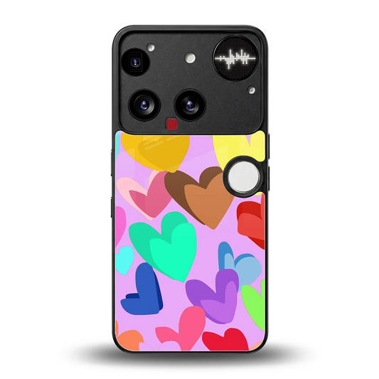 Love Spectrum back phone cover | glass case for nothing phone 3