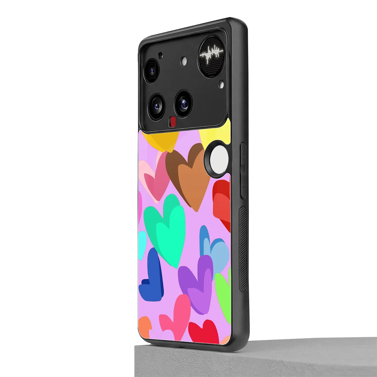 Love Spectrum nothing phone 3 mobile cover | shockproof glass phone case