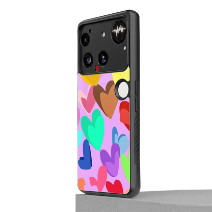 Love Spectrum nothing phone 3 mobile cover | shockproof glass phone case