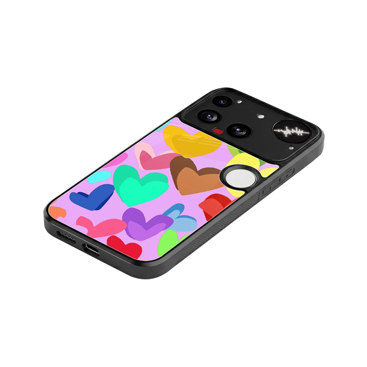Love Spectrum stylish phone case for nothing phone 3 | glossy glass and slim fit