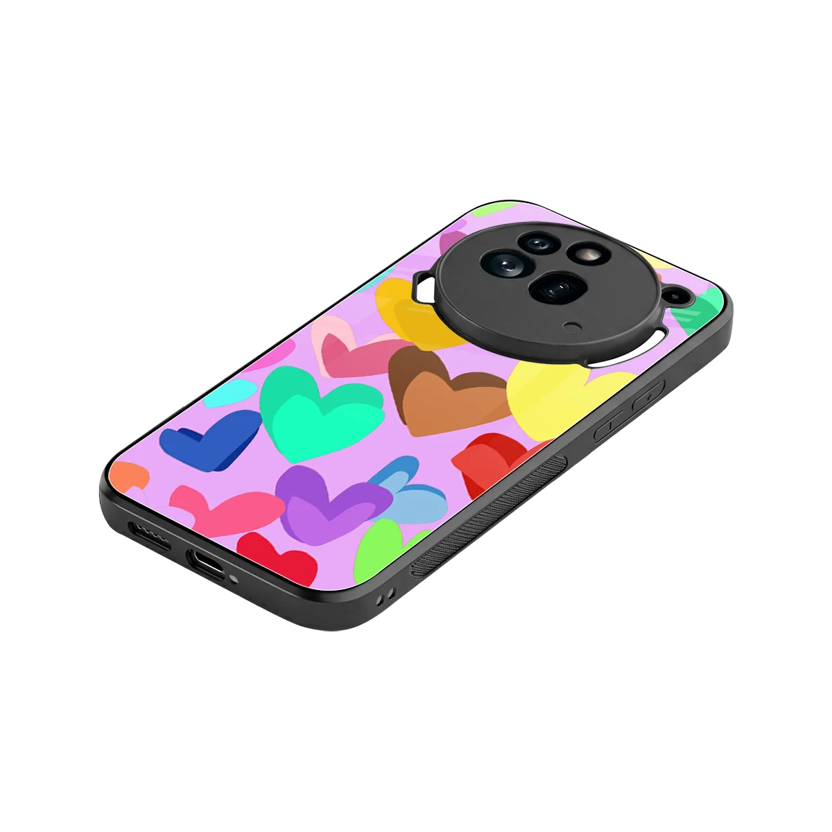 Love Spectrum stylish phone case for nothing phone 3a pro | glossy glass and slim fit